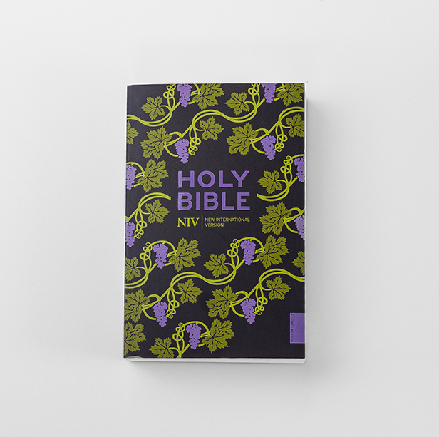 New International Version (NIV) Holy Bible - Vine Print